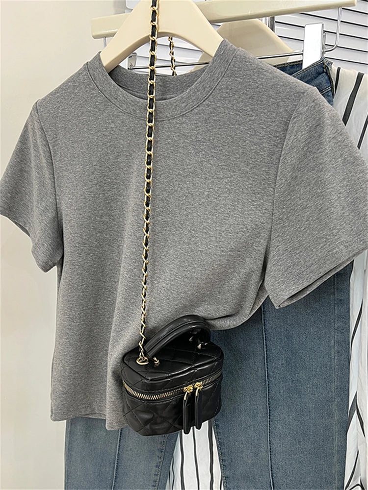 Summer Women T Shirt Girls Oversize T-Shirt Woman Clothes Tops Cotton Print Tshirt Female Short Sleeve Spring Tee Sexy Y2k Top